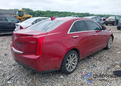 2017 Cadillac Ats Luxury z USA, uszkodzony, nr VIN 1G6AH5RX7H0158604